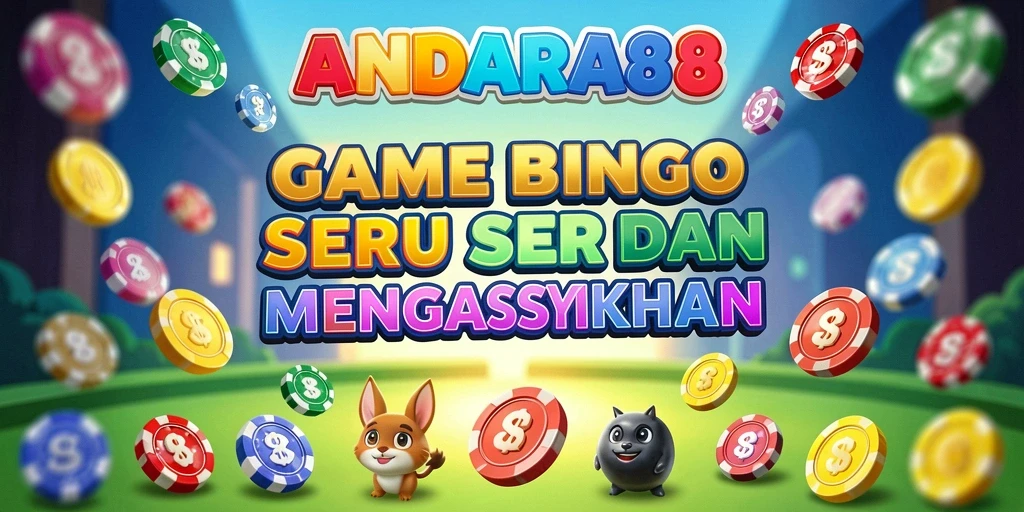 Tampilan gameplay seru di ANDARA88 dengan pemain bersaing dalam Bingo.
