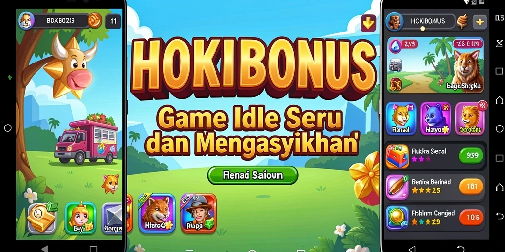 Tampilan gameplay HOKIBONUS yang menarik dan mengasyikkan.