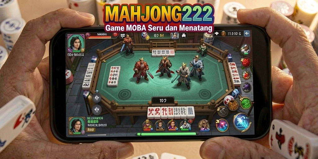 Tampilan gameplay seru di MAHJONG222 yang penuh strategi.