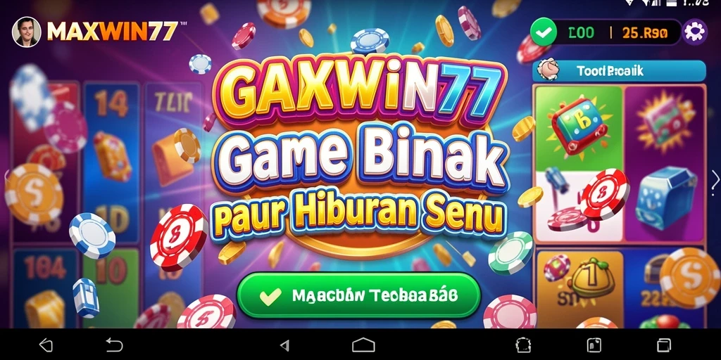 Screenshot gameplay menarik dari game Bingo MAXWIN77.