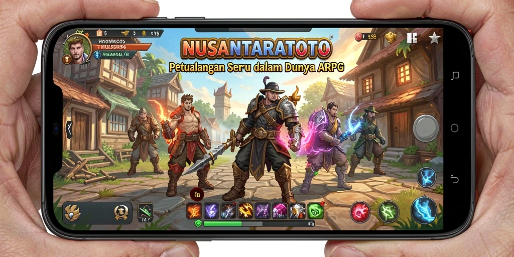 Screenshot gameplay petualangan seru di NUSANTARATOTO.
