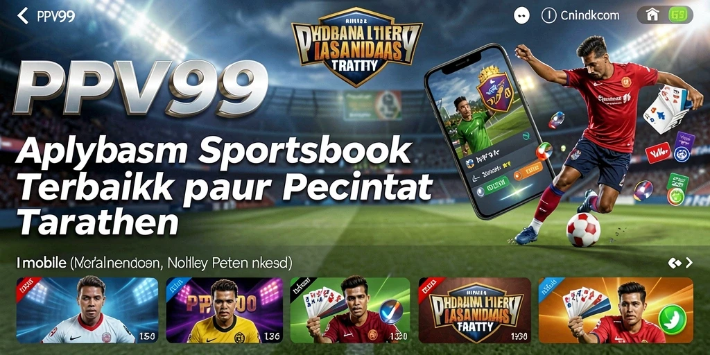 Tampilan gameplay menarik dari aplikasi Sportsbook PPV99.